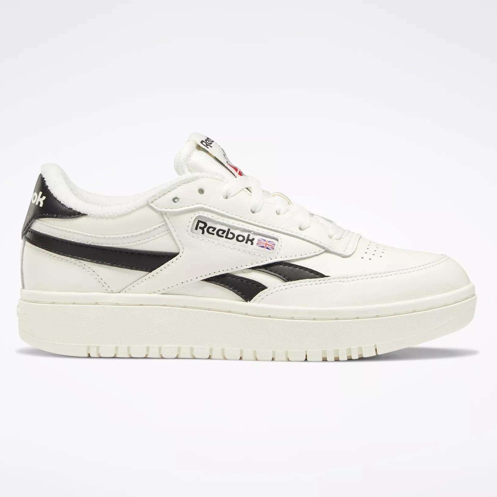 Reebok Cream and Black Sneakers